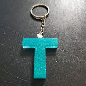 Handmade resin keychain